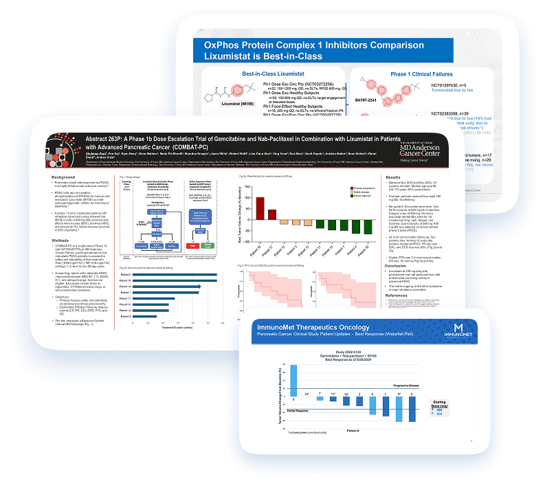 ASCO GI 2025, ImmunoMet pancreatic cancer data
